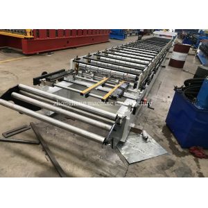 Servo Motor Drive Roof Tile Roll Forming Machine 32mpa Yield Strength