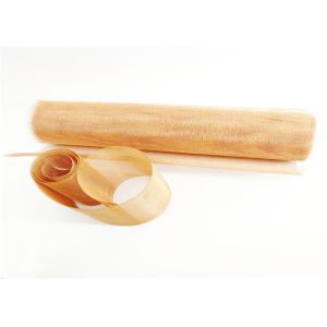 Woven Fine Mesh Copper Screen High Purity 30m Cloth Length 0.075mm Wire Diameter