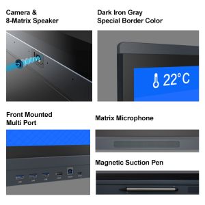 40 Point IR Touch Interactive Whiteboard 98 Inch for Schools B type