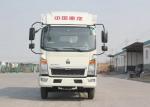 Refrigerated Delivery Truck 4 X 2 8 Tons 140 HP Engine Carrying Vegetables /