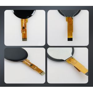 Polcd 1.28 Inch IPS Circular LCD Display 240xRGBx240 Resolution Customized TFT