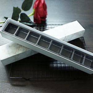 Marble Pattern Mixed Truffle Chocolate Pack Paper Box Customized Packaging