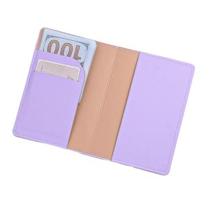 Custom Logo Avaliable RFID Blocking Leather Passport Cover Holder for Family