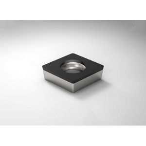 F-CCGW060204 Full Face Carbide Turning Insert PCD Cutting For Non Ferrous
