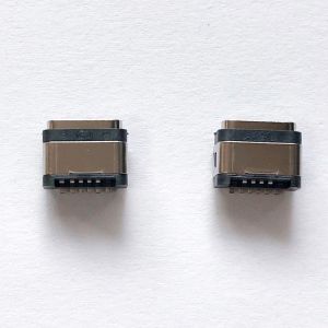 6P Female SMT IPX7 Usb C Type Connector As Waterproof Electrical Connector