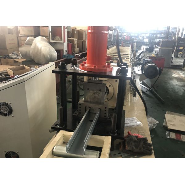 C U Light Gauge Steel Roll Forming Machine Speed 8-12m / Min For House Framing