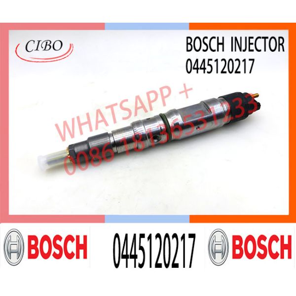 Fuel Injection Common Rail Fuel Injector 0445120217 FOR Bosch 0445120061 0445120274 0986435526 51101006126 0 445 120 217