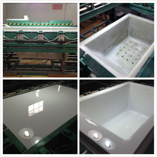 acrylic bathtub thermoforming machine