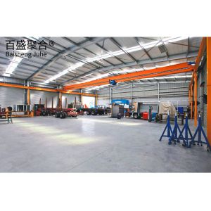 Large Span Steel Structure Prefabricated Workshop Building with Aluminum Alloy