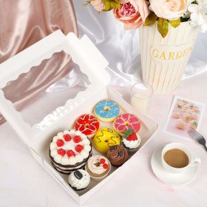 Customer Specific Requirement Met 12x12x12 Custom Size Cupcake Boxes with Clear