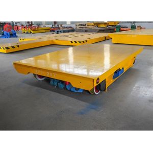 Aluminium Factory Push Button Operate Track Handling Vehicle