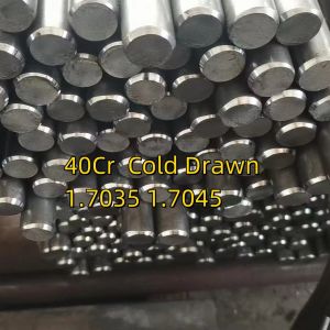 Wholesale 40Cr Steel Specification Φ20x2500mm Cold Drawn Alloy Steel 1.7035/1.7045 For CNC PRECISION AUTOMATIC from china suppliers