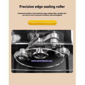 2025 Most Popular Transparent Can Drink Sealing Machine Automatic Beverage