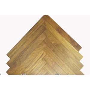 fishbone/herringbone teak parquet flooring