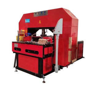Powerful DG-500 Aluminum Profile Punching And Sawing Machine With 7.5kW Motor