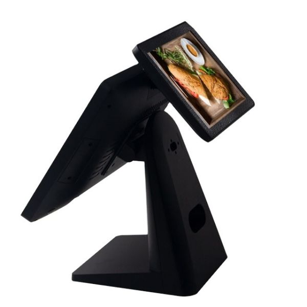 15.6 Inch POS System with Capacitive Touch Screen LED8/VFD220/9.7 2nd Display