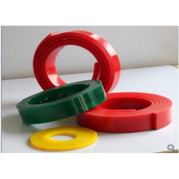 Quality Custom Solvent Resistance Polyurethane Screen Printing Squeegee Scraper for sale