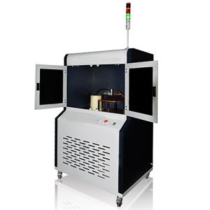 China 50KV Flammability Test Chamber , Solid Insulation Materials Electrical Test Equipment on sale