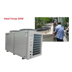 China 36.8KW 42KW hot water air source air to water heat pump heating system on sale