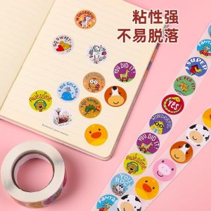 4c Offset Printing Custom Seal Sticker Label with Tear Resistant and Customized