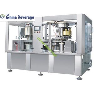 Automatic Beer Canning Machine , Commercial Canning Equipment Multi Head