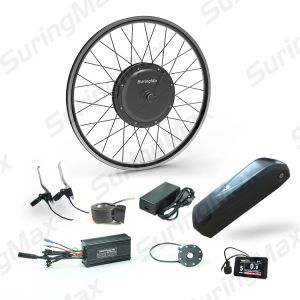 DC 48V Electric Mountain Bike Kit Front / Rear Gearless Motor Conversion Kit