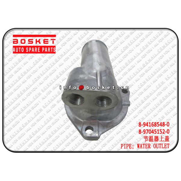 ISUZU NPR Parts 4BC2 Water Outlet Pipe 8-94168548-0 8-97045152-0 8941685480 8970451520