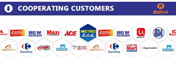 4 Wheels Aluminum Alloy Airport Luggage Trolley Using Airport With Handle Released Brake