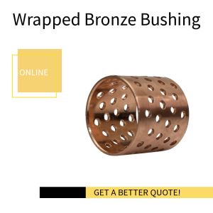 4550 CuSn8P Slide Bearing Bushing