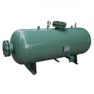 Farms Horizontal Oil Separator Suction Accumulator Liquid Receiver Refrigeration