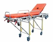 Wholesale 40kg Ambulance Collapsible Stretcher Height Adjustable Back Automatic Loading from china suppliers