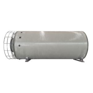 Cross Wound Storage Tanks FRP Horizontal Tank 2600 Gallon Chemical Production