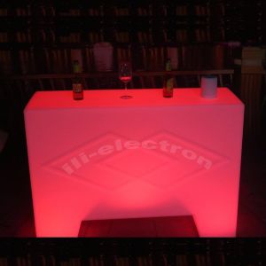 Wholesale Color Changing Plastic Led Portable Bar Table Infarad Remote control from china suppliers