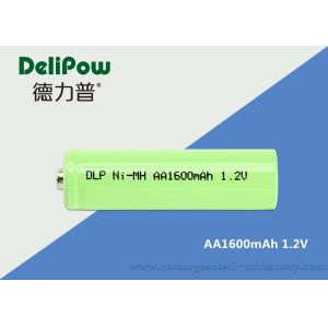 AA NIMH Rechargeable Battery 1600mAh Environmentally Friendly