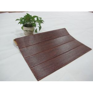 700*700mm 3d Foam Wood Wallpaper / ROHS 3d Pe Foam Wallpaper