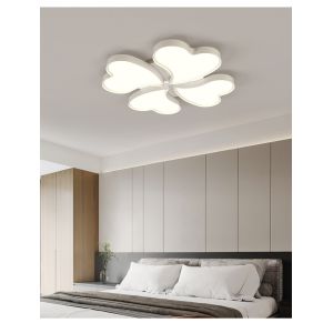 Ultra-thin Recessed Led Ceiling Lights Creative Bedroom Minimalist Study Petal
