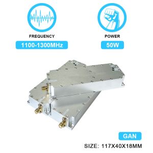 50W 1100-1300MHz PA Power Amplifier Signal Blocking Device Anti Drone Fpv Uav