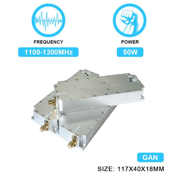 50W 1100-1300MHz PA Power Amplifier Signal Blocking Device Anti Drone Fpv Uav
