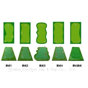 Golf practice putting set