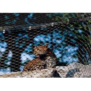 High Durability Animal Enclosure Mesh Lightweight With Woven Type / Ferrule Type