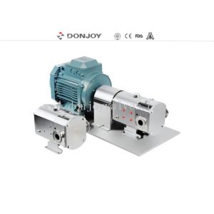 Buy cheap Fluid Control Mini Rotary Lobe Pump Honney Commestic Food Transfering from wholesalers