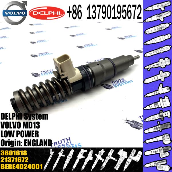 4 PINS diesel fuel injector 3801618 BEBE4D08001 BEBE4D16001 BEBE4D24001 for VOL PENTA