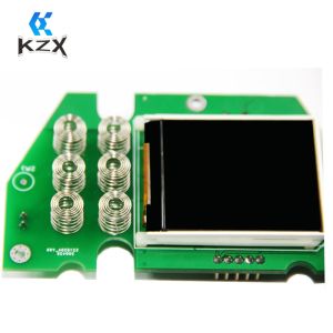 Blue Silkscreen Electronic Assembly Manufacturing With HASL Surface Finish CEM1