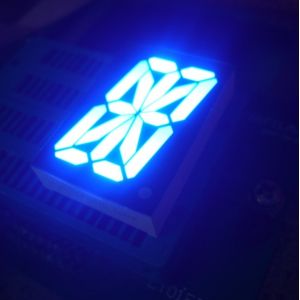 Long Lifetime 1.2 Inch 16 Segment Led Display Ultra Blue Lift Position Indicator