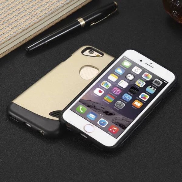 Hard PC+TPU Special Anti-drop Back Cover Cell Phone Case For iPhone 5 5s 6 6s Plus
