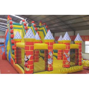 Giant Inflatable Slide With Bouncer For Toddlers / Adults 10x6x6m