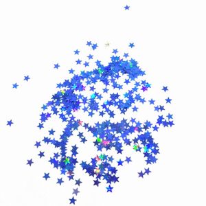 Polyester Star Glitter Shapes Free Samples of 4mm Star Shaped Stars
