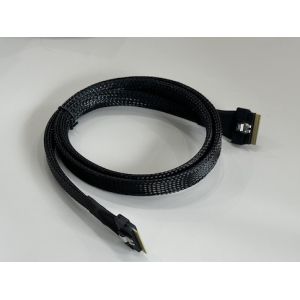 SFF-8654 8i to SFF-8654 8i High-Speed Mini SAS HD Connector Cable, 1.0 m 32AWG