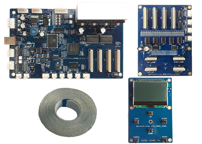 W5113 Single Head Inkjet Printer Board Low Cost For 4720 Flatbed Printer