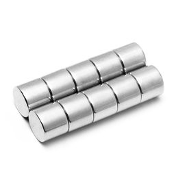 D15*4 little round disc permanent magnet with ni-coated